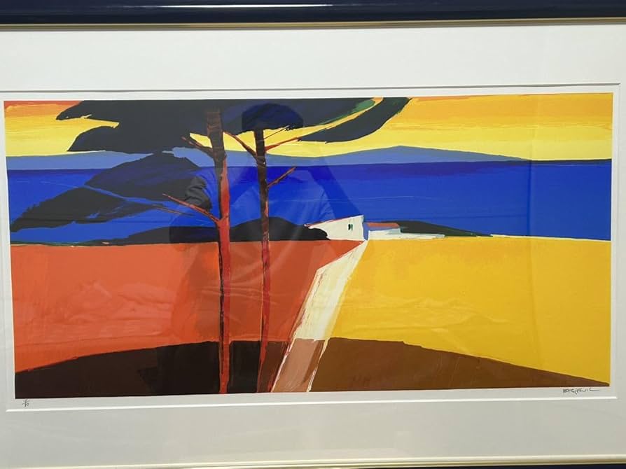 美品 Pascal Etchenic パスカル・エチュニック シルクスクリーン エチュニック絵画 Pascal Etchenicのシルクスクリーン